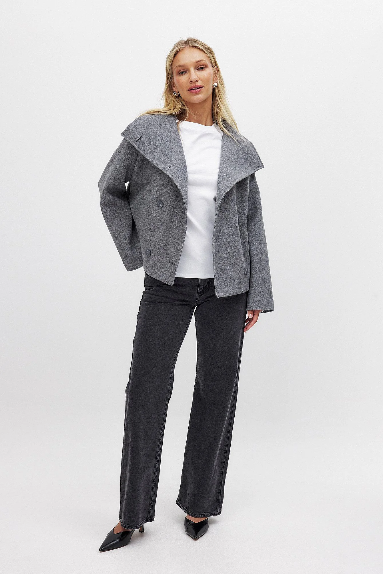 Oro | Wool Coat Grey - Image 2