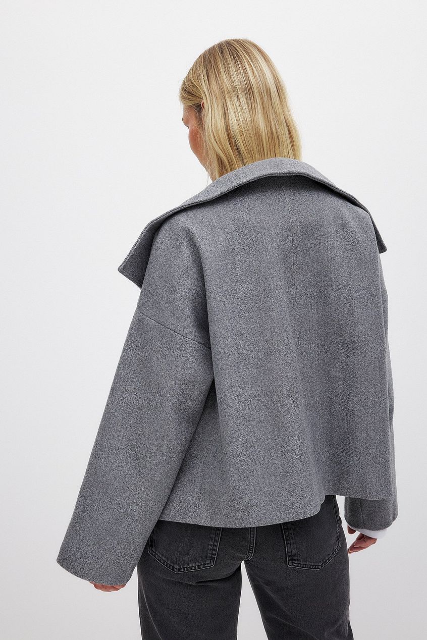 Oro | Wool Coat Grey - Image 5