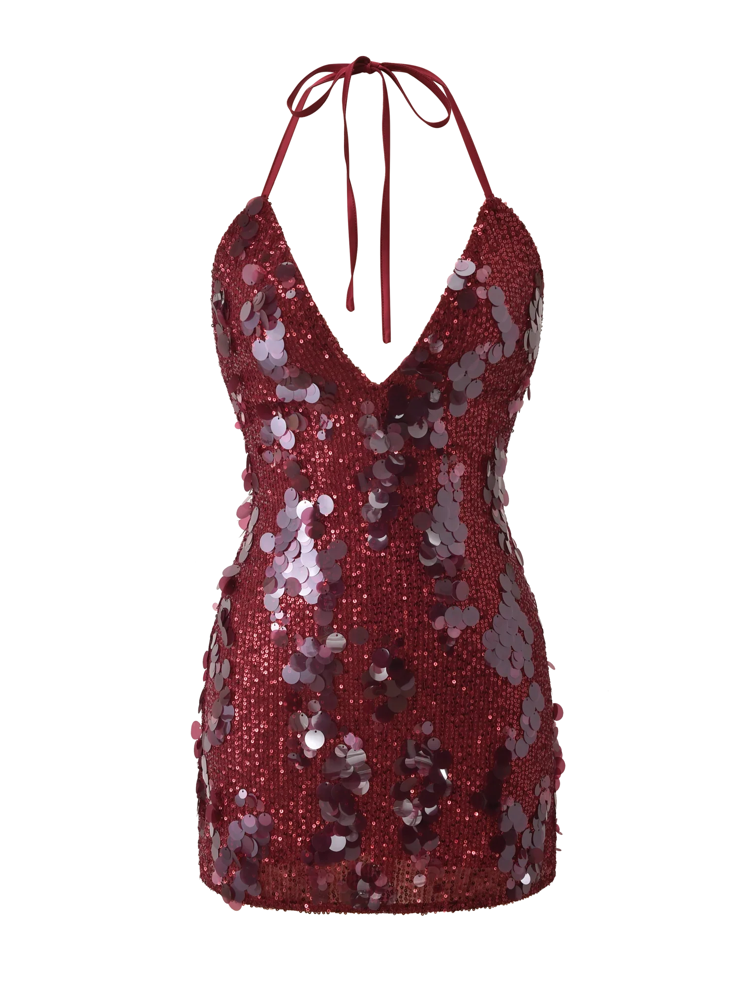 Coriandoli | Sequin Mini Dress - Image 17
