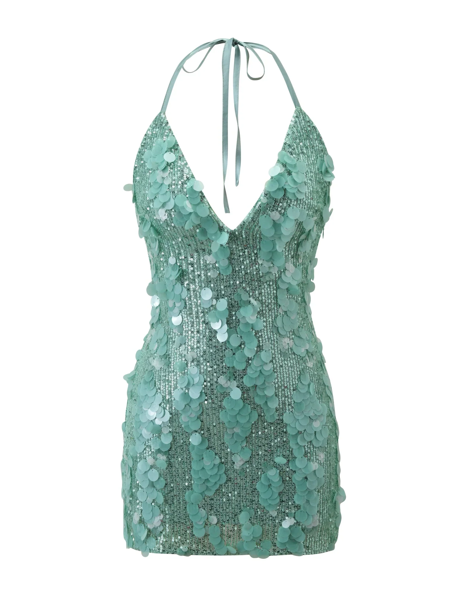 Coriandoli | Sequin Mini Dress - Image 27
