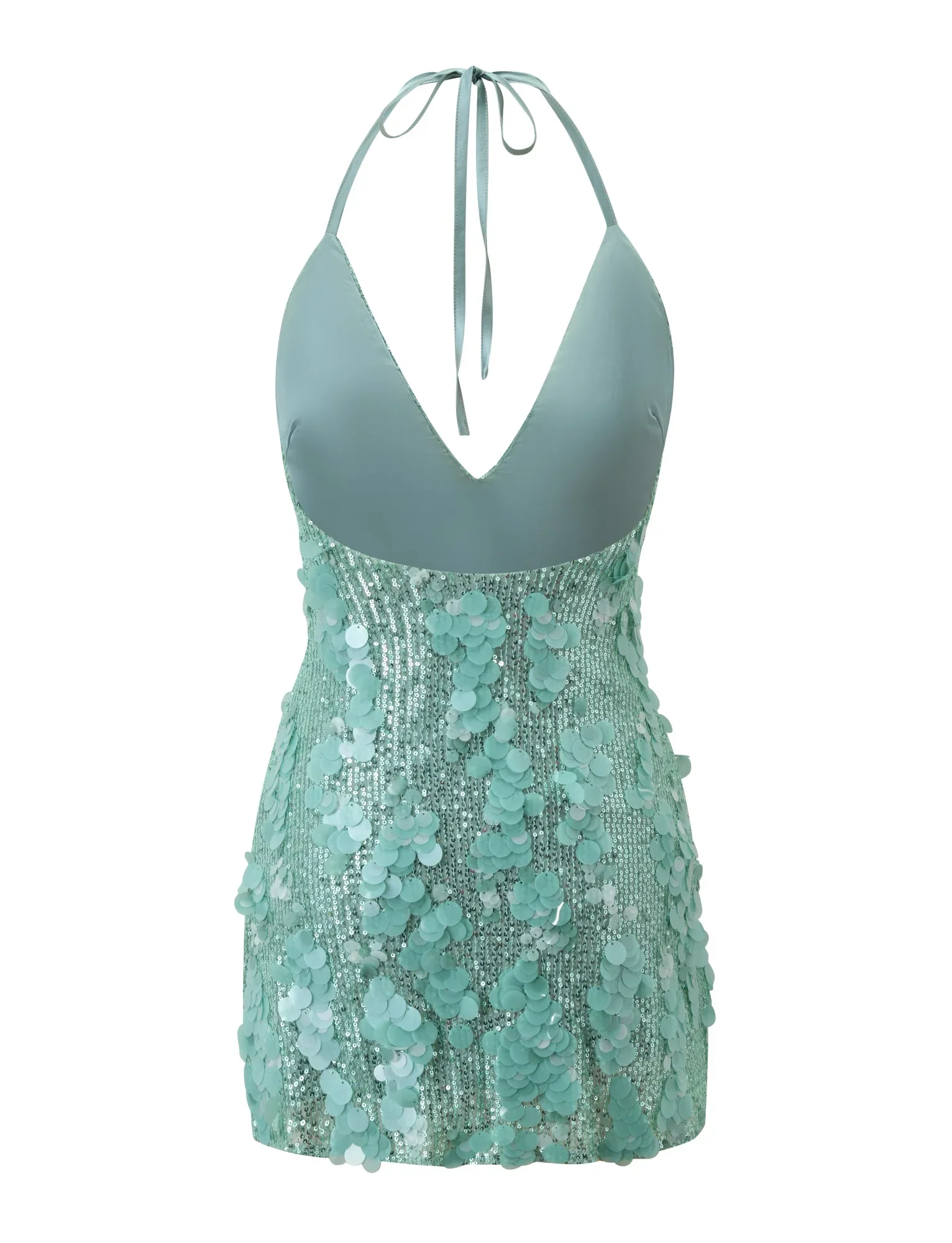 Coriandoli | Sequin Mini Dress - Image 28