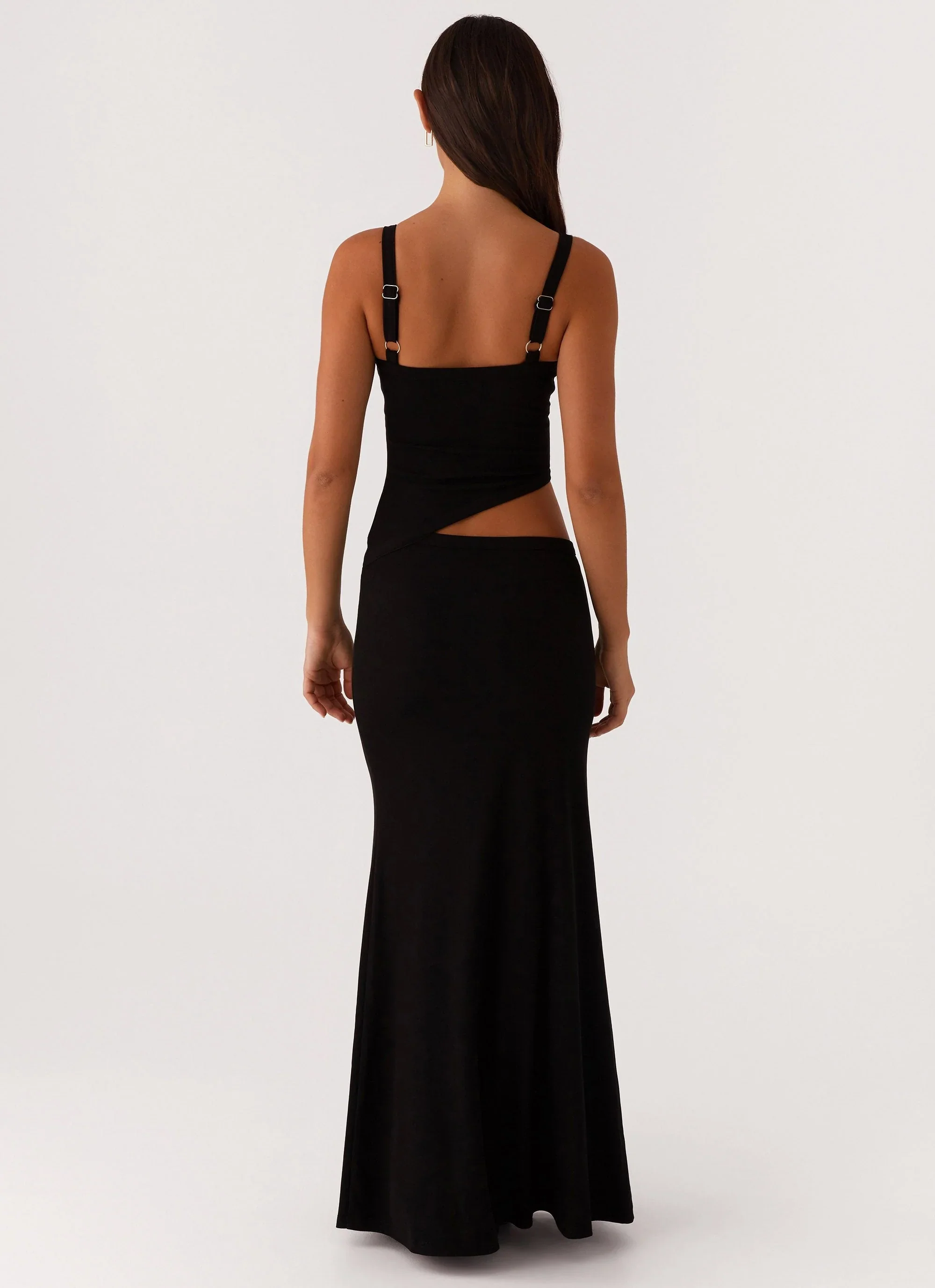 Lunaria | Cutout Plaid Maxi - Image 9