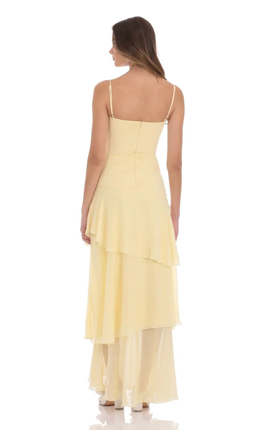 Mireya | Ruffle Maxi Dress - Image 4