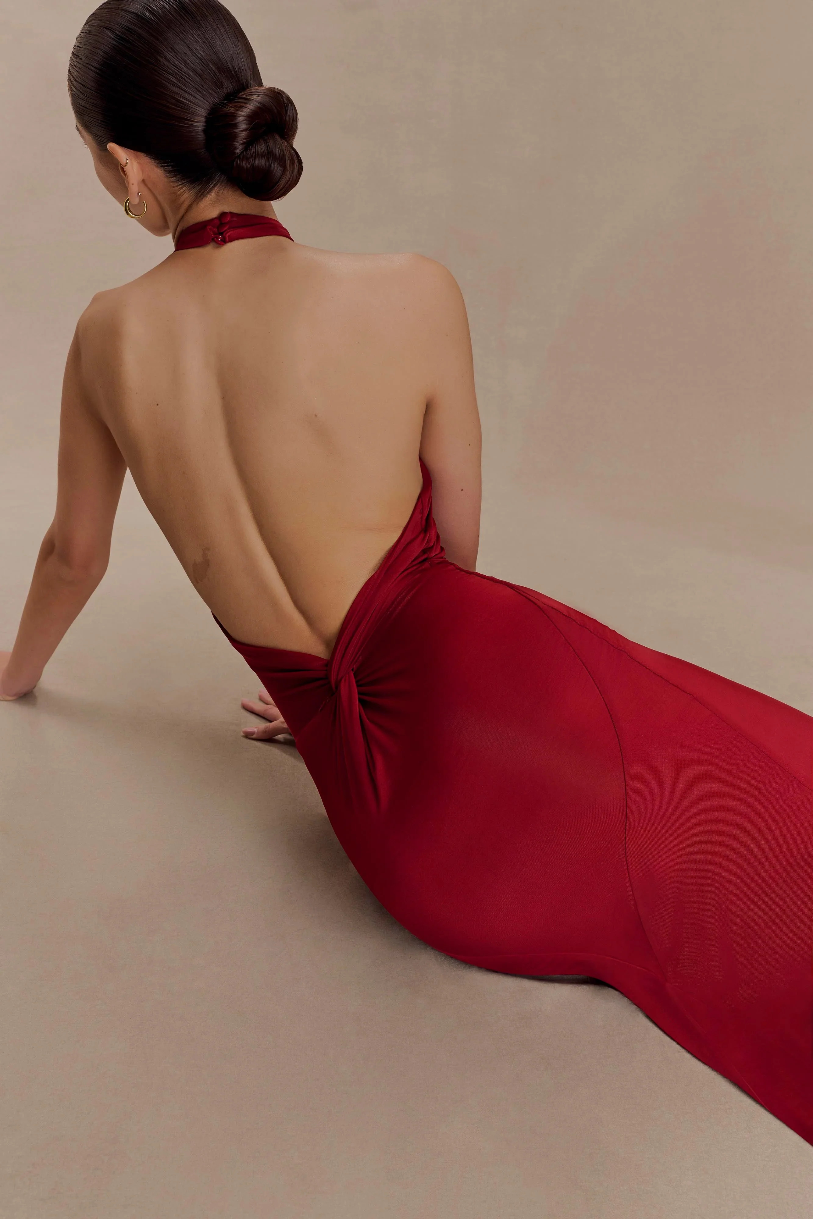 Seta | Halter Maxi Dress - Image 10