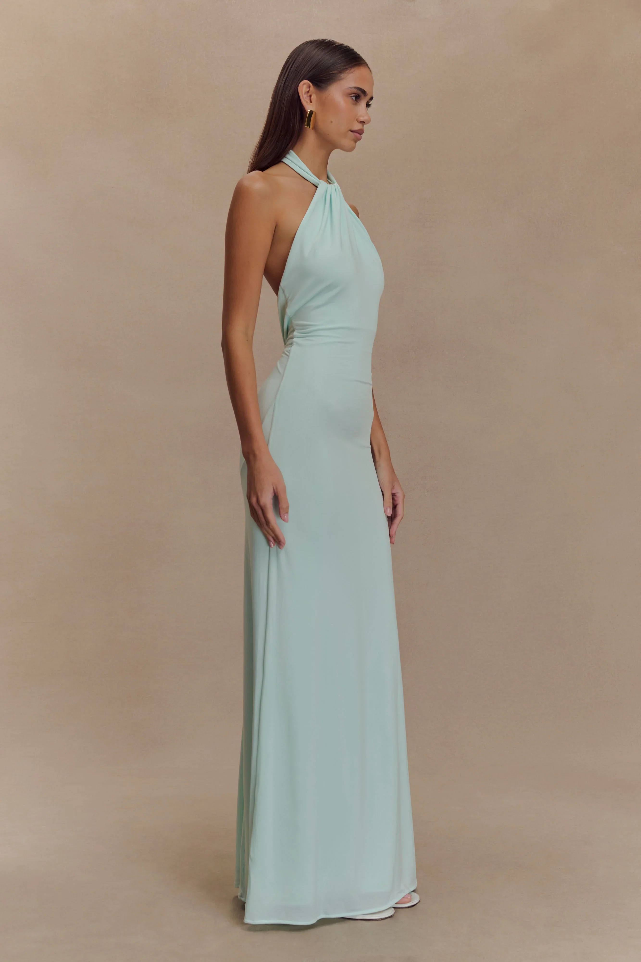Seta | Halter Maxi Dress - Image 3