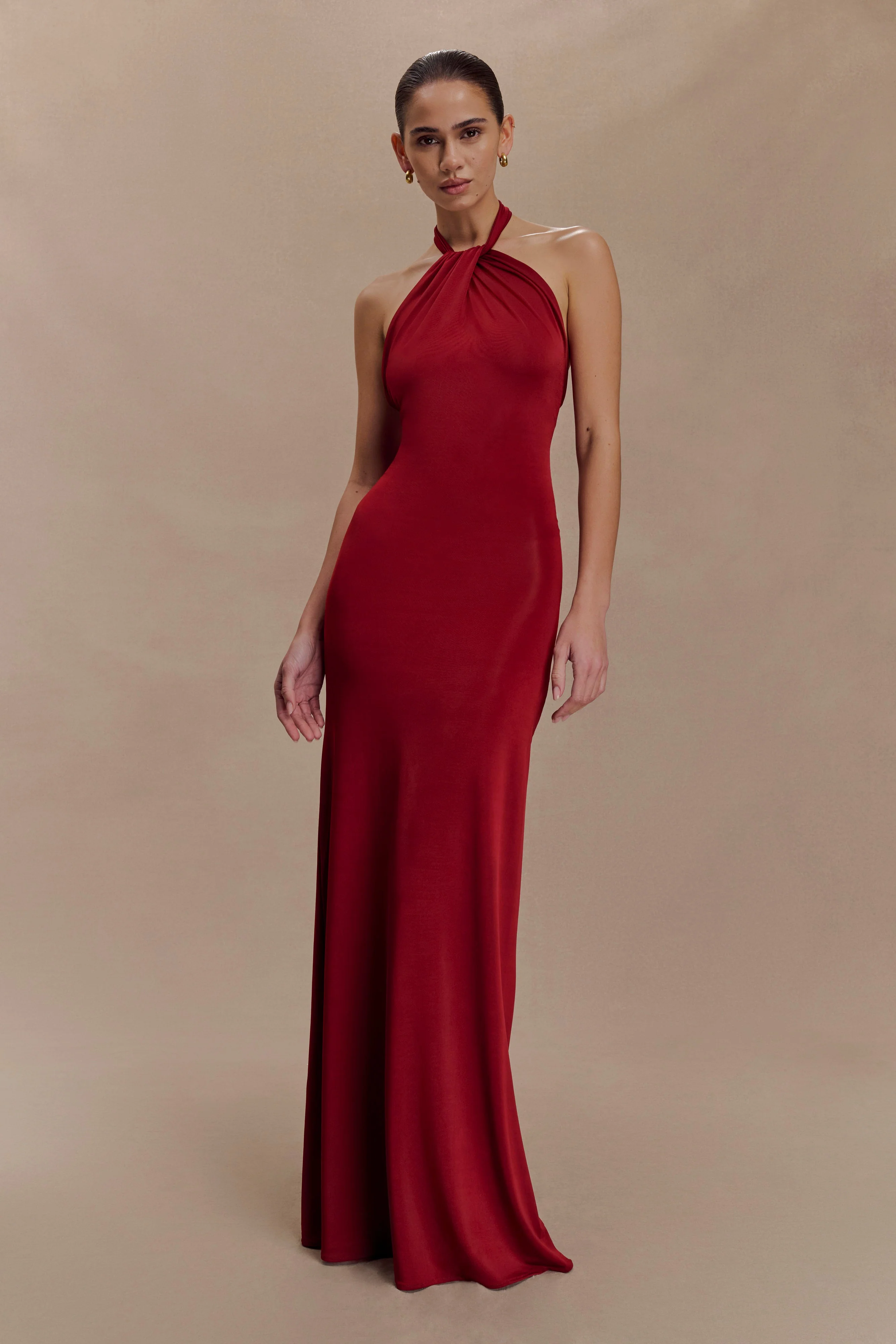 Seta | Halter Maxi Dress - Image 8