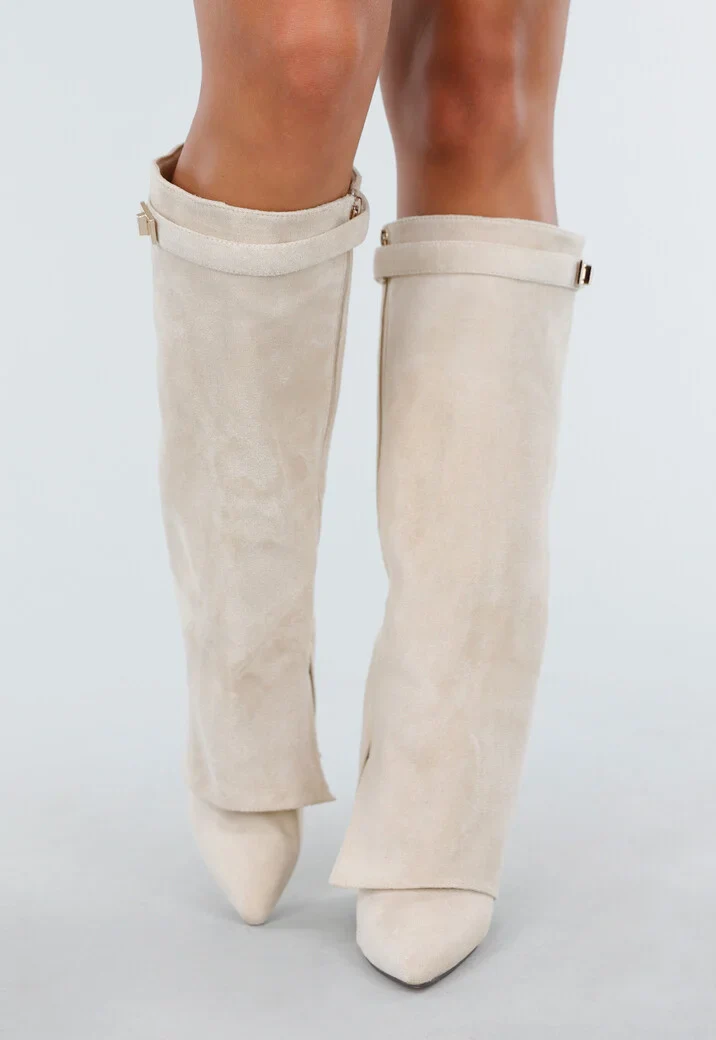 Squalo | Prestige Boots Beige Suede - Image 4