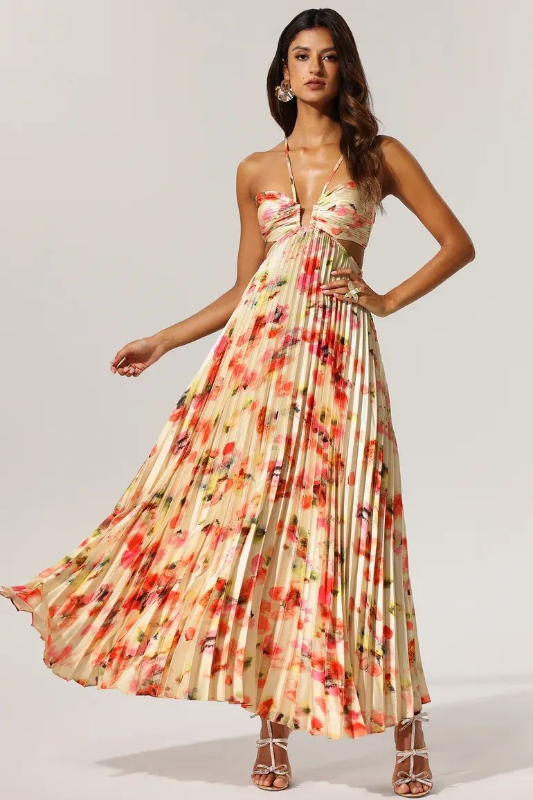 Tarassa | Halter Maxi Dress