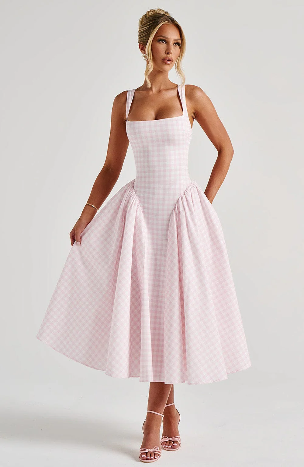 Vichy | Midi Dress - Image 5