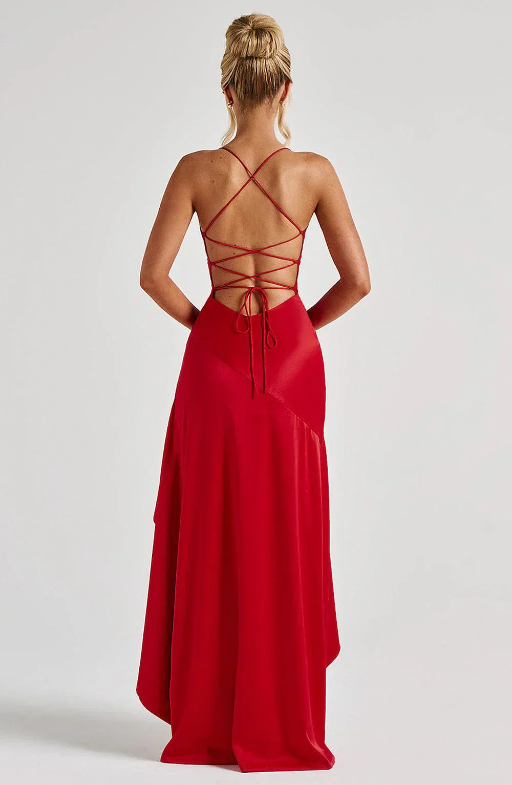 Zieta | Satin Maxi Dress - Image 9